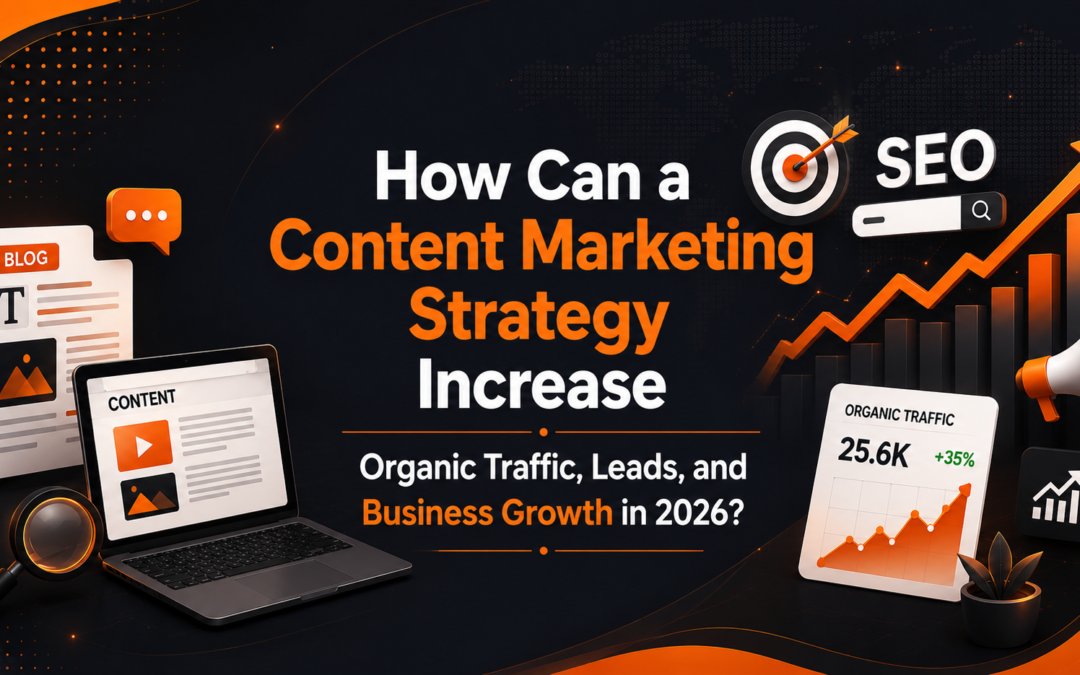 How Can a Content Marketing Strategy Increase Organic Traffic, Leads, and Business Growth in 2026?