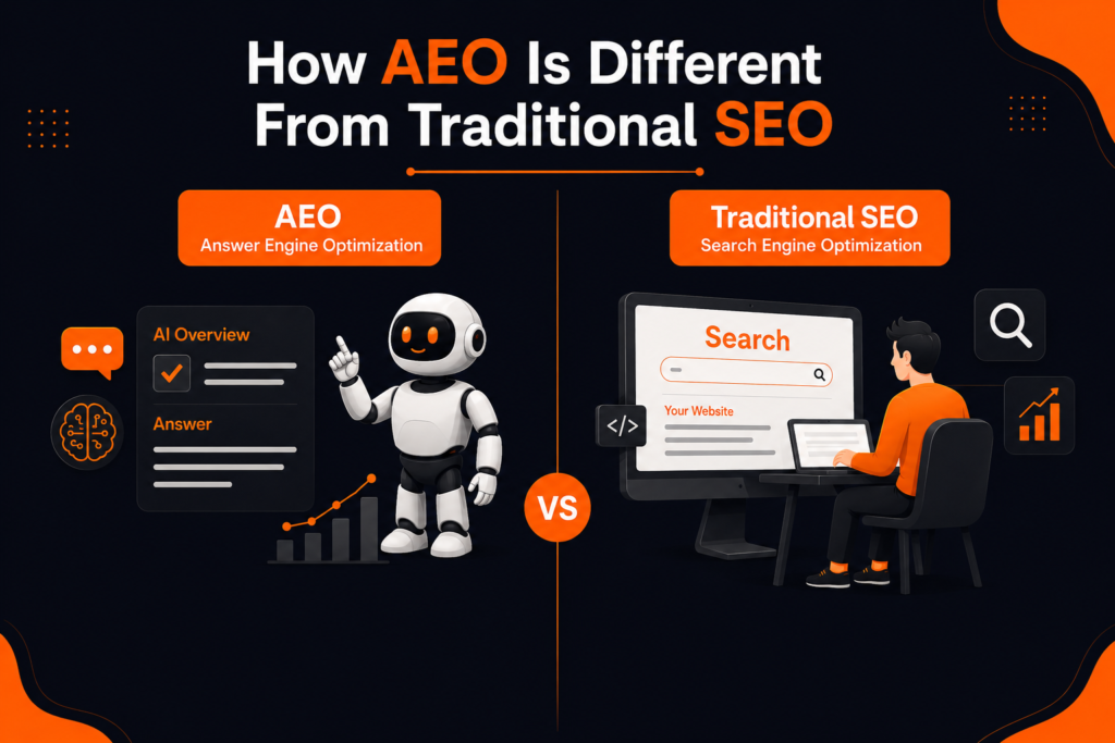 How AEO Is Different From Traditional SEO