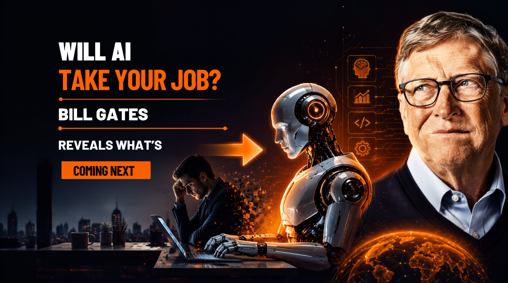 Will AI Take Your Job? Bill Gates Reveals What’s Coming Next