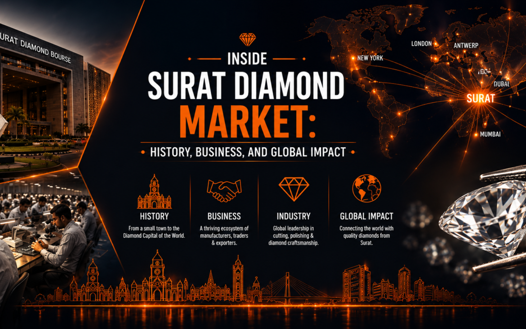 Inside Surat Diamond Market: History, Business, and Global Impact