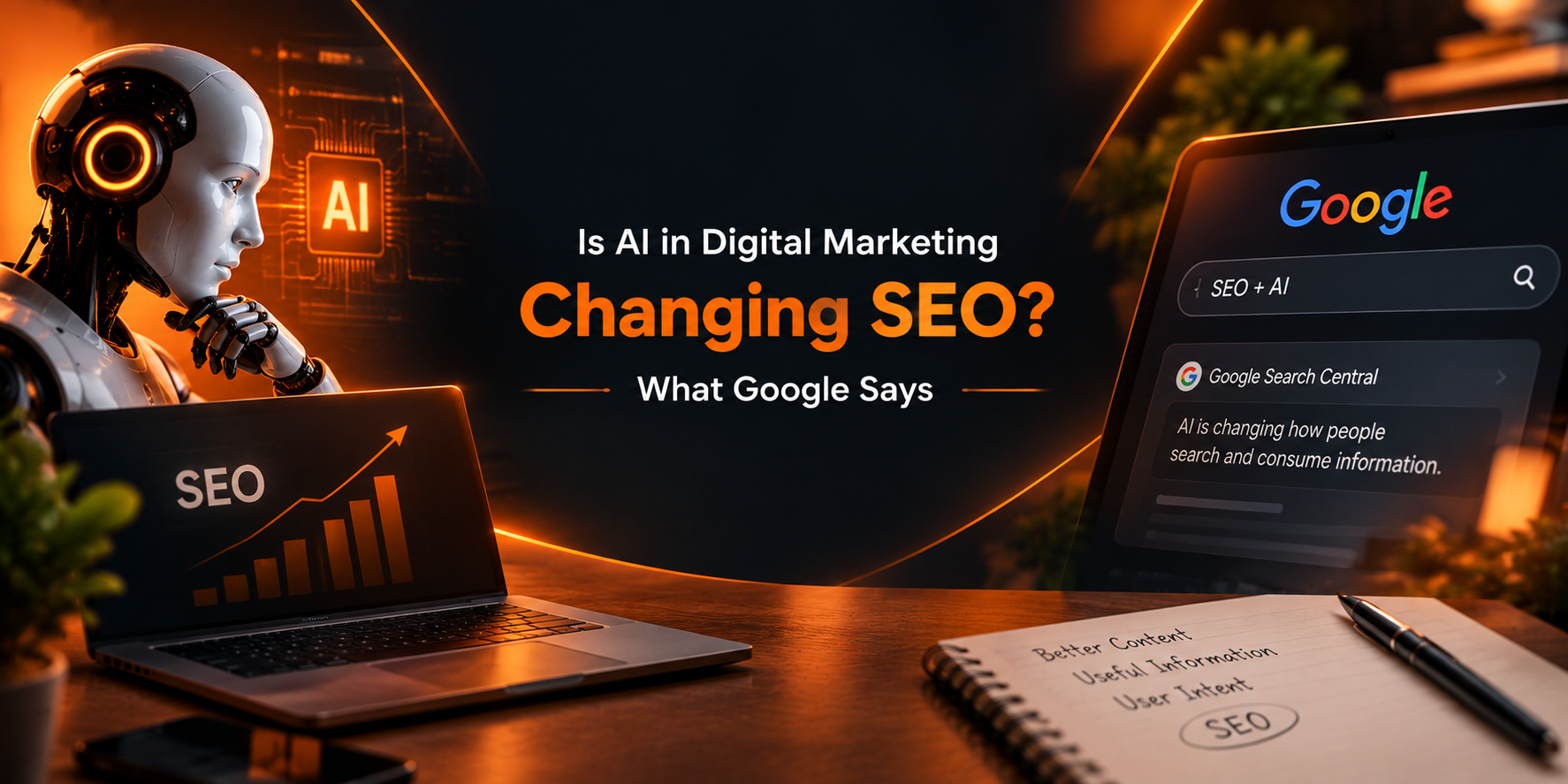 Is AI in Digital Marketing Changing SEO? What Google Says